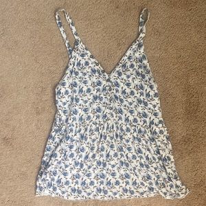 AE floral tank top